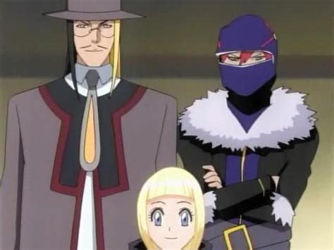 Ilustración de Ririn, Kurōdo y Noba