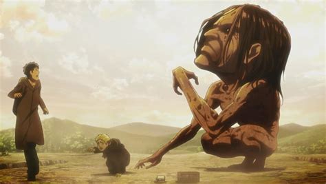 Ymir devorando a Marcel en Attack on Titan