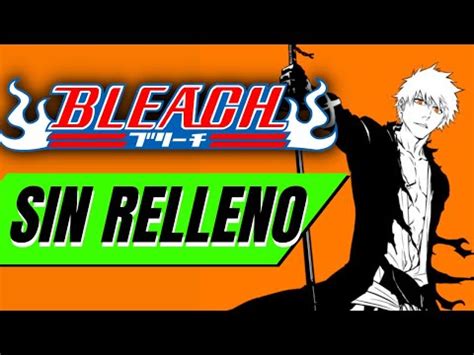 Gráfico comparativo de episodios canon y de relleno en Bleach