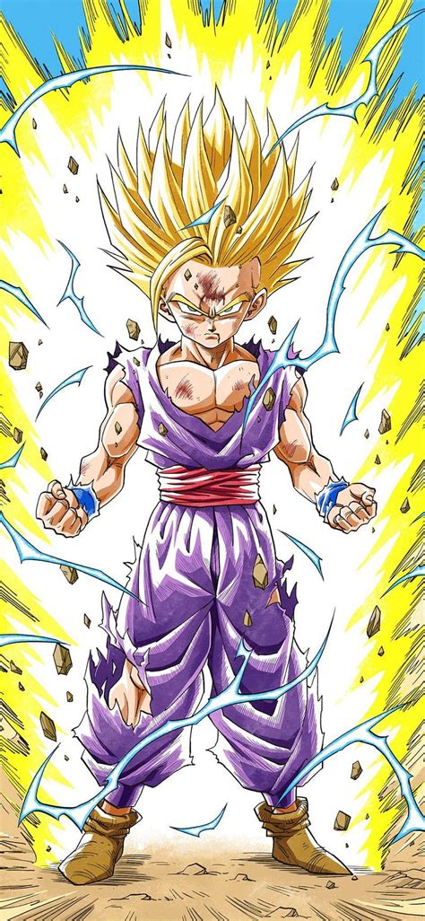 Transformación de Gohan en Super Saiyajin 2