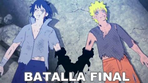 Comparativa de los brazos de Naruto y Sasuke (prótesis vs. células de Hashirama).
