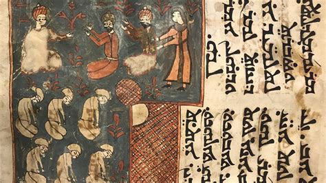 manuscrito de la saga con guerreros