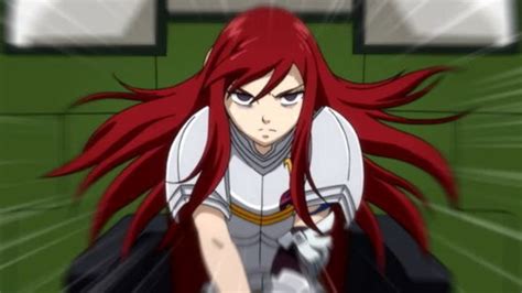 Erza y Gray investigando el Muro de Viento