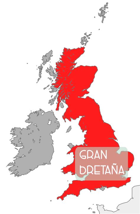 Mapa de la Gran Bretaña en la época post-romana