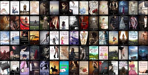 Collage de portadas de novelas visuales yaoi