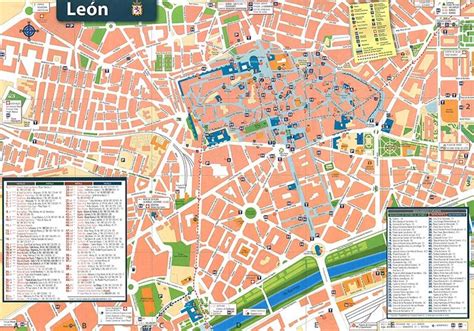 Mapa de la provincia de León