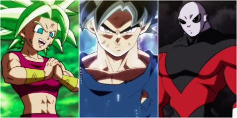 Personajes de Dragon Ball Super en el Torneo del Poder