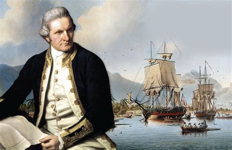 Explorador James Cook llegando a Hawái