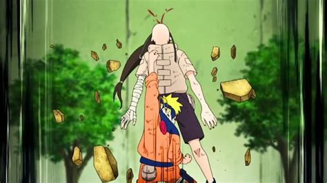 Combate entre Naruto y Neji en los Exámenes Chūnin