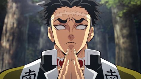 Ilustración del pasado de Gyomei Himejima con los huérfanos