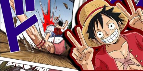 Luffy golpeando a Bellamy