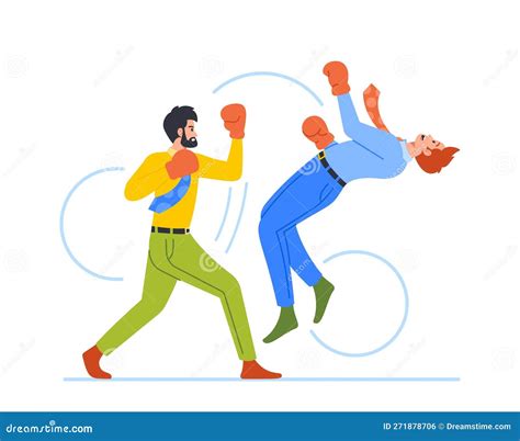 Dos personajes masculinos en pose de combate