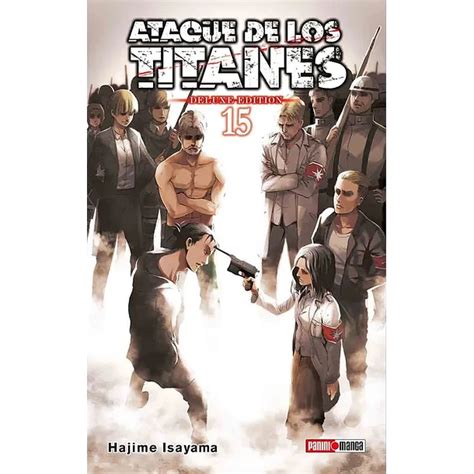 Portada del volumen 15 de Ataque a los Titanes
