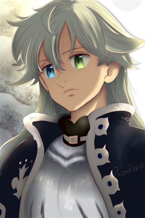Ilustración a color de Tristán de Nanatsu no Taizai