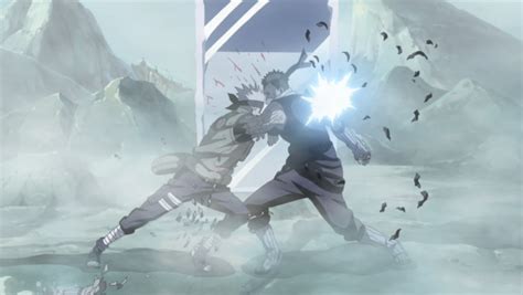 Diorama de resina de Kakashi vs Zabuza