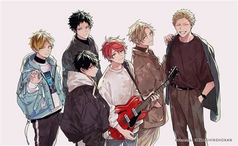 Personajes principales del manga Given