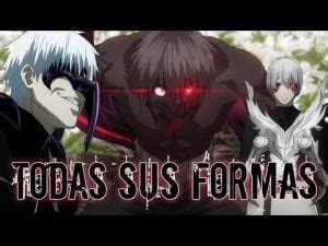 Evolución del cabello de Kaneki a lo largo de la serie