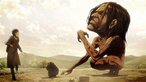 Representación de Ymir convirtiéndose en el primer Titán