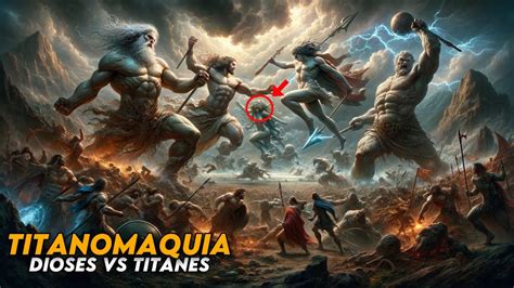 Ilustración del origen de los Titanes