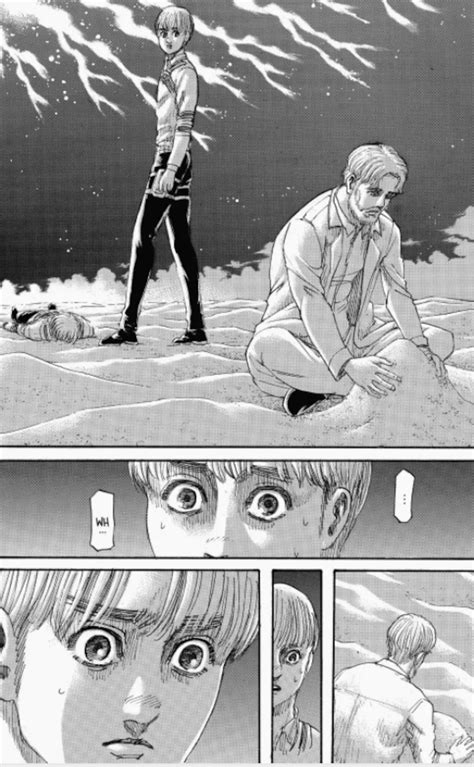 Armin se encuentra con Zeke en Los Caminos