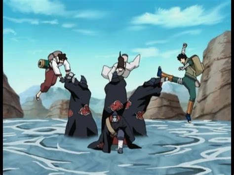 Equipo Guy vs Kisame Hoshigaki