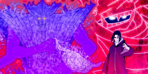 Ilustración del Susanoo de varios usuarios del Mangekyō Sharingan.
