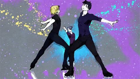Escena de patinaje artístico de Yuri!!! On Ice