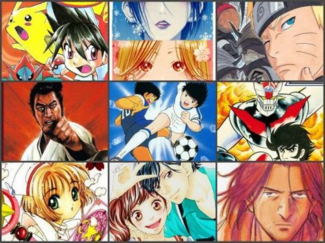 Ejemplos de diferentes géneros de manga