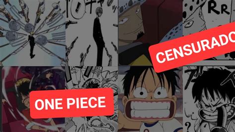 Ejemplos de censura en One Piece anime