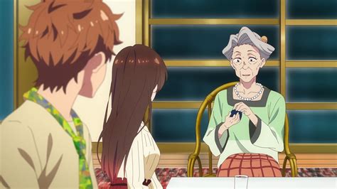 Mami hablando con la abuela de Kazuya