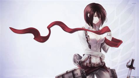 Fondo de pantalla de Mikasa Ackerman