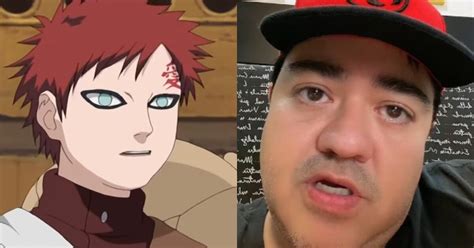 Lalo Garza como Gaara en Naruto