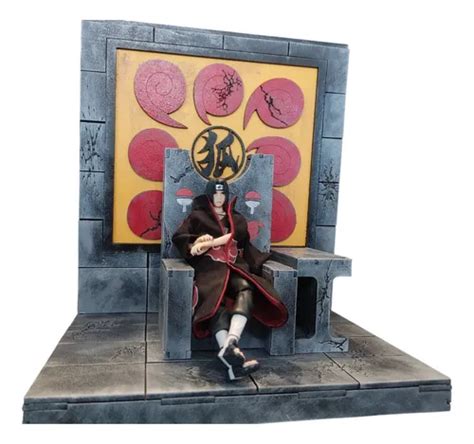 Ilustración de Sasuke enfrentándose a Itachi en la guarida de Akatsuki