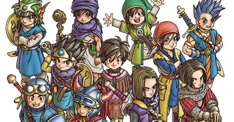 Diseño de personajes de Dragon Quest por Akira Toriyama