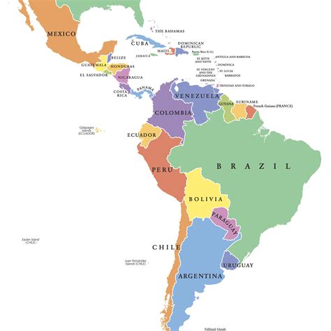 Mapa de Latinoamérica con países marcados donde se estrena la película