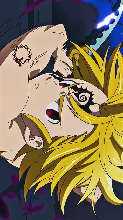 Meliodas cocinando desastrosamente