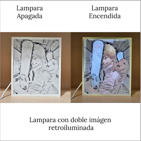 Ilustración de Denji, Pochita y Makima