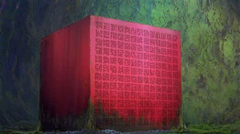 Representación de un Road Poneglyph