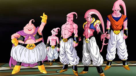 Personaje Majin en estado de transformación