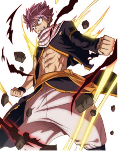 Natsu usando el poder del Etherion