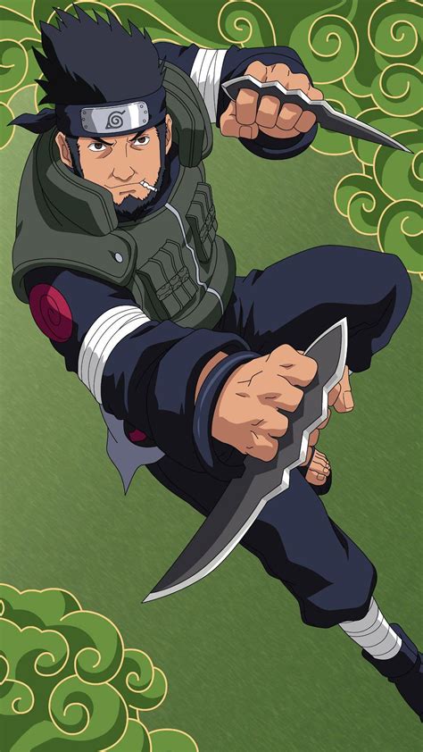 Retrato de Asuma Sarutobi