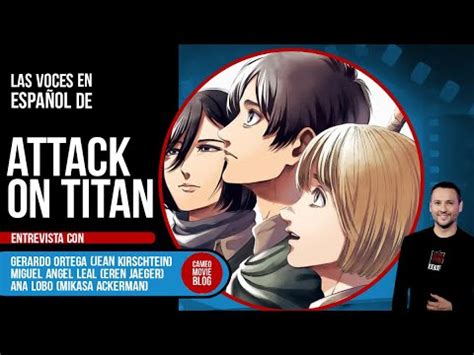 Comparativa de voces de Attack on Titan