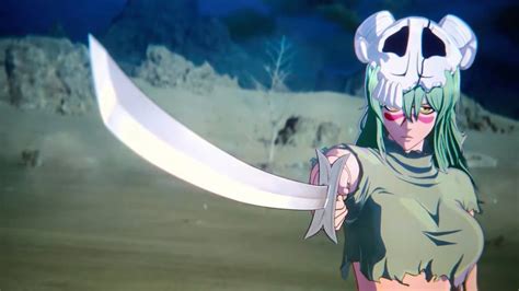 Nelliel Tu Odelschwanck cayendo sobre Ichigo