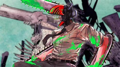 Ilustración de varios demonios de Chainsaw Man