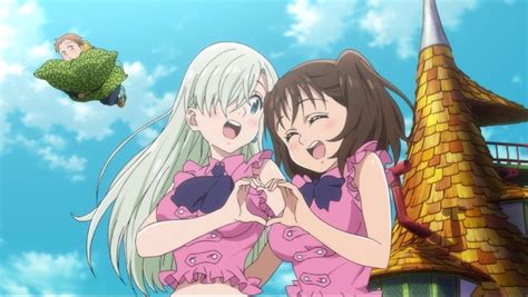 Diane y Elizabeth conversando