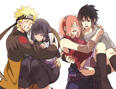 Infancia de Naruto, Hinata, Sasuke y Sakura