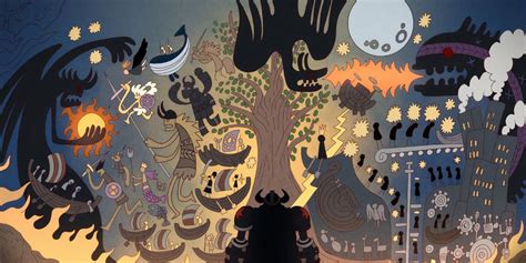 Concept art del arco de Elbaf en One Piece