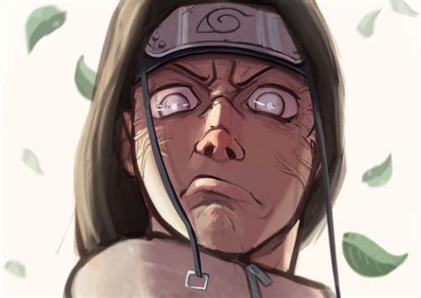 Neji Hyūga luchando contra Kidōmaru