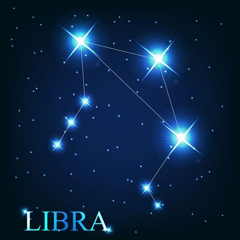 Representación de la constelación de Libra y su espíritu celestial