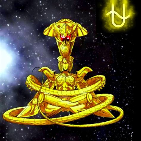 Representación de Ofiuco y su forma de serpiente